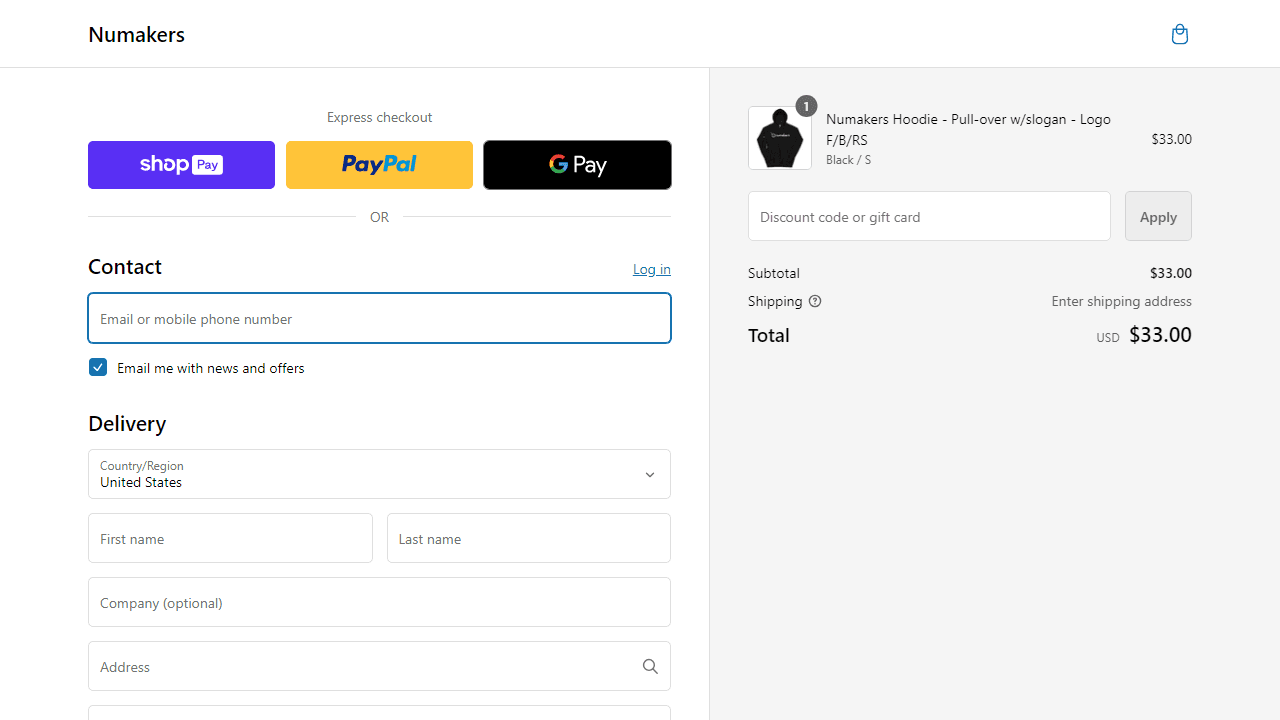 How to apply Numakers coupon code